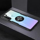 For Xiaomi Redmi Note 8 Shockproof TPU + Acrylic Protective Case with Metal Ring Holder(Black) - 1