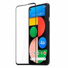 For Google Pixel 4a DUX DUCIS 0.33mm 9H Medium Alumina HD Full Screen Tempered Glass Film (Black) - 1