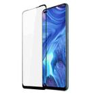 For OPPO Reno4 DUX DUCIS 0.33mm 9H Medium Alumina HD Full Screen Tempered Glass Film(Black) - 1