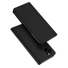 For iPhone 11 DUX DUCIS Skin Pro Series Shockproof Horizontal Flip Leather Case with Holder & Card Slots(Black) - 1