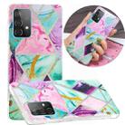 For Samsung Galaxy A52 5G / 4G Plating TPU Protective Case(Triangular Rhombus) - 1