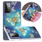 For Samsung Galaxy A72 5G / 4G Plating TPU Protective Case(Butterfly) - 1