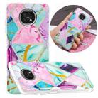 For Xiaomi Redmi Note 9T Plating TPU Protective Case(Triangular Rhombus) - 1