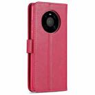 For Huawei Mate 40 Pro AZNS Sheepskin Texture Horizontal Flip Leather Case with Holder & Card Slots & Wallet(Red) - 3
