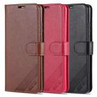 For Huawei Mate 40 Pro AZNS Sheepskin Texture Horizontal Flip Leather Case with Holder & Card Slots & Wallet(Red) - 8