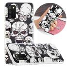 For Samsung Galaxy A02s(EU Version) Luminous TPU Mobile Phone Protective Case(Ghost Head) - 1