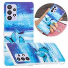 For Samsung Galaxy A32 5G Luminous TPU Mobile Phone Protective Case(Butterflies) - 1