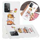 For Samsung Galaxy A52 5G / 4G Luminous TPU Mobile Phone Protective Case(Cats) - 1