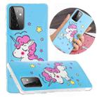 For Samsung Galaxy A72 5G / 4G Luminous TPU Mobile Phone Protective Case(Star Unicorn) - 1
