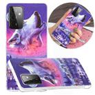 For Samsung Galaxy A72 5G / 4G Luminous TPU Mobile Phone Protective Case(Seven Wolves) - 1