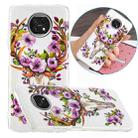 For Xiaomi Redmi Note 9T Luminous TPU Mobile Phone Protective Case(Flower Deer) - 1