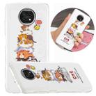 For Xiaomi Redmi Note 9T Luminous TPU Mobile Phone Protective Case(Cats) - 1