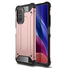 For Xiaomi Redmi K40 / K40 Pro Magic Armor TPU + PC Combination Case(Rose Gold) - 1