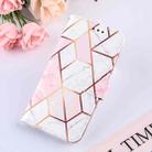 For Samsung Galaxy A32 5G Marble Stitching Horizontal Flip PU Leather Case with Holder & Card Slots & Wallet & Lanyard(Pink White) - 7