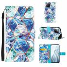 For Xiaomi Mi 11 5G Marble Stitching Horizontal Flip PU Leather Case with Holder & Card Slots & Wallet & Lanyard(Blue Green) - 1