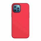 For iPhone 12 Pro Max TOTUDESIGN AA-159 Brilliant Series MagSafe Liquid Silicone Protective Case(Red) - 1