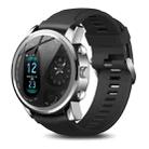 T3 Pro 0.96 inch IPS Screen IP67 Waterproof Dual Dial Smart Watch, Support Blood Oxygen Monitoring / Sleep Monitoring / Heart Rate Monitoring(Black Silver) - 1