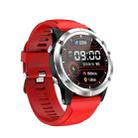 T5 1.3 inch Full Circle Screen IP67 Waterproof Sport Smart Watch, Support Blood Oxygen Monitoring / Sleep Monitoring / Heart Rate Monitoring(Red) - 1