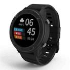Blackview X5 1.3 inch HD Screen Bluetooth 5.0 Smart Watch with TPU Watchband, Support Sleep / Heart Rate Monitor & Fitness Tracker & 9 Sports Mode(Black) - 1