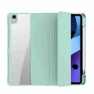 Mutural Pinyue Series PC + TPU Horizontal Flip Leather Case with Holder & Pen Slot & Sleep / Wake-up Function For iPad Air 2022 / 2020 10.9(Mint Green) - 1