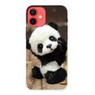 For iPhone 12 / 12 Pro Shockproof Painted Transparent TPU Protective Case(Say Hello Panda) - 1