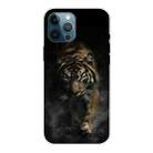 For iPhone 12 Pro Max Shockproof Painted Transparent TPU Protective Case(Chinese Tiger) - 1