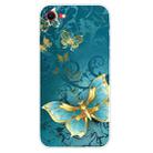 For iPhone SE 2022 / SE 2020 Shockproof Painted Transparent TPU Protective Case(Kingdee) - 1