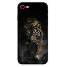 For iPhone SE 2022 / SE 2020 Shockproof Painted Transparent TPU Protective Case(Chinese Tiger) - 1