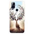 For OnePlus Nord N100 Shockproof Painted Transparent TPU Protective Case(Dream Deer) - 1