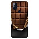 For OnePlus Nord N100 Shockproof Painted Transparent TPU Protective Case(Chocolate) - 1