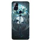 For OnePlus Nord N100 Shockproof Painted Transparent TPU Protective Case(Magic Rose) - 1