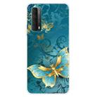 For Huawei P Smart 2021 Shockproof Painted Transparent TPU Protective Case(Kingdee) - 1