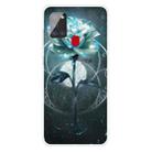 For Samsung Galaxy A21s Shockproof Painted Transparent TPU Protective Case(Magic Rose) - 1