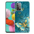 For Samsung Galaxy A72 5G / 4G Shockproof Painted Transparent TPU Protective Case(Kingdee) - 1