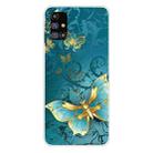 For Samsung Galaxy M31s Shockproof Painted Transparent TPU Protective Case(Kingdee) - 1