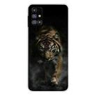 For Samsung Galaxy M51 Shockproof Painted Transparent TPU Protective Case(Chinese Tiger) - 1
