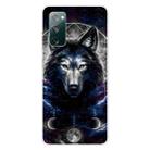 For Samsung Galaxy S20 FE Shockproof Painted Transparent TPU Protective Case(Magic Wolf) - 1