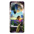 For Samsung Galaxy S20 FE Shockproof Painted Transparent TPU Protective Case(Balloon Peacock) - 1
