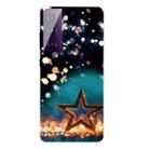 For Samsung Galaxy S21 5G Shockproof Painted Transparent TPU Protective Case(Night View Stars) - 1