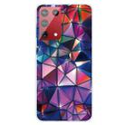 For Samsung Galaxy S21 Ultra 5G Shockproof Painted Transparent TPU Protective Case(Color Building Blocks) - 1
