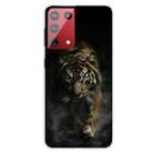 For Samsung Galaxy S21 Ultra 5G Shockproof Painted Transparent TPU Protective Case(Chinese Tiger) - 1