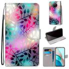 For Xiaomi Redmi Note 9T / Note 9 5G Coloured Drawing Cross Texture Horizontal Flip PU Leather Case with Holder & Card Slots & Wallet & Lanyard(Translucent Glass) - 1