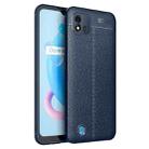 For OPPO Realme C20 Litchi Texture TPU Shockproof Case(Blue) - 1