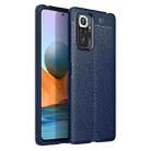 For Xiaomi Redmi Note 10 Pro / Note 10 Pro Max Litchi Texture TPU Shockproof Case(Blue) - 1