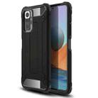 For Xiaomi Redmi Note 10 Pro / Note 10 Pro Max Magic Armor TPU + PC Combination Case(Black) - 1