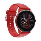 [HK Warehouse] DOOGEE CR1 1.28 inch IPS Screen IP68 Waterproof Smart Watch, Support Step Counting / Sleep Monitoring / Heart Rate Monitoring(Red) - 1