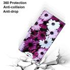 For LG Stylo 7 5G Coloured Drawing Cross Texture Horizontal Flip PU Leather Case with Holder & Card Slots & Wallet & Lanyard(Chrysanthemum Pink White Purple) - 5