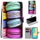 For LG Stylo 7 5G Coloured Drawing Cross Texture Horizontal Flip PU Leather Case with Holder & Card Slots & Wallet & Lanyard(Colorful Cakes) - 1
