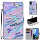 For Xiaomi Redmi 9 Power / Note 9 4G Coloured Drawing Cross Texture Horizontal Flip PU Leather Case with Holder & Card Slots & Wallet & Lanyard(Fluorescent Water Texture) - 1