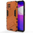 For Xiaomi Mi 10 Lite 5G Punk Armor 2 in 1 PC + TPU Shockproof Case with Invisible Holder(Orange) - 1